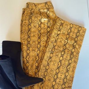 Cool Snake Printed Pants
